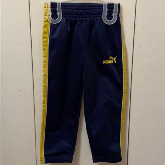 Puma Navy, Yellow & White Warm Up Suit - Picture 4 of 8